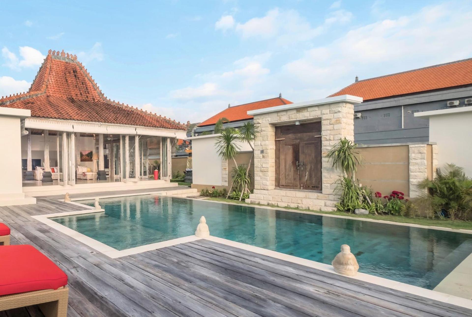 Villa Manggala - 13 Mins Walk To Berawa Beach Canggu Dış mekan fotoğraf
